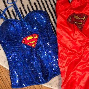 Superwoman Corset & Cape